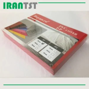 طلق ضخیم 350 میکرون A4 قرمز رویان PP