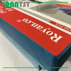 طلق رنگی رویان A4 دودی 350 میکرون PP