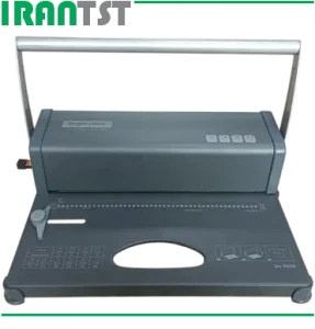 دستگاه صحافی مارپیچ مدل AX 8666