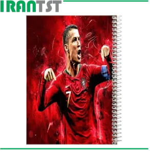 دفتر فوتبالی رونالدو طرح مجنتا
