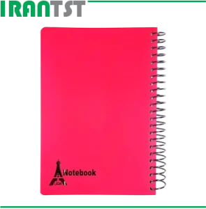 دفترچه سیمی 200 برگ طرح برج ایفل✨🗼