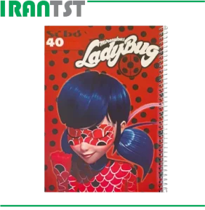 دفتر دختر کفشدوزکی 40 برگ سیبو طرح Lady Bug
