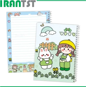 دفتر حاشیه دار 40 برگ نهال آلما