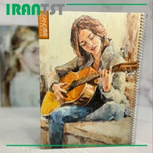 دفتر رحلی 100 برگ جلد سخت کندو