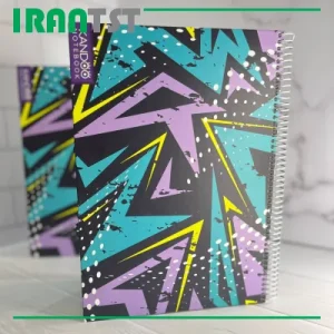 دفتر رحلی 160 برگ جلد سخت کندو