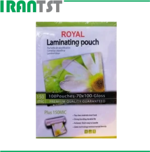 طلق پرس 7*10 شفاف 150 میکرون رویال