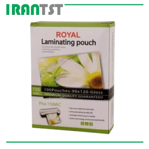 طلق پرس 9*12 شفاف 150 میکرون رویال