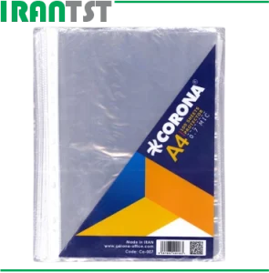 کاور کرونا Corona سایز A4