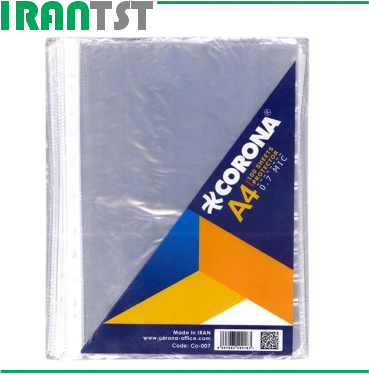 کاور کرونا Corona سایز A4