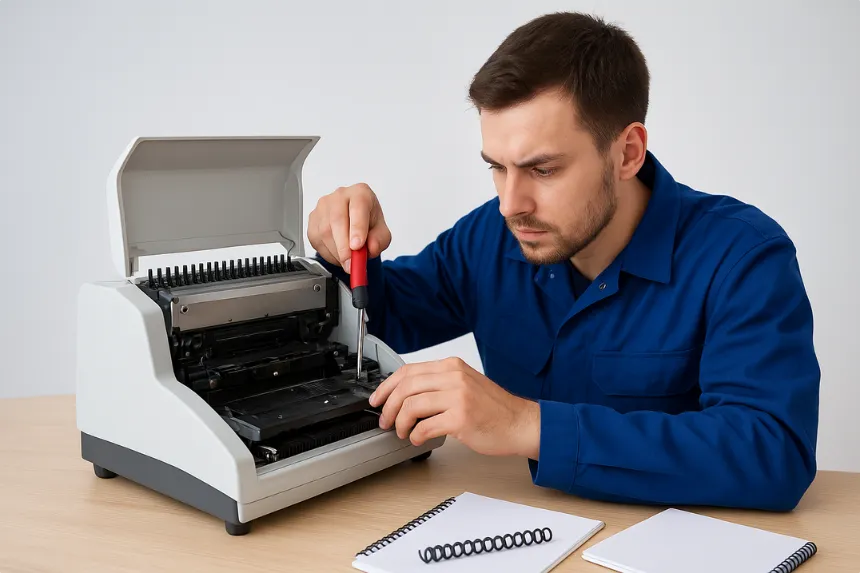 تعمیر دستگاه فنر زنی کتاب