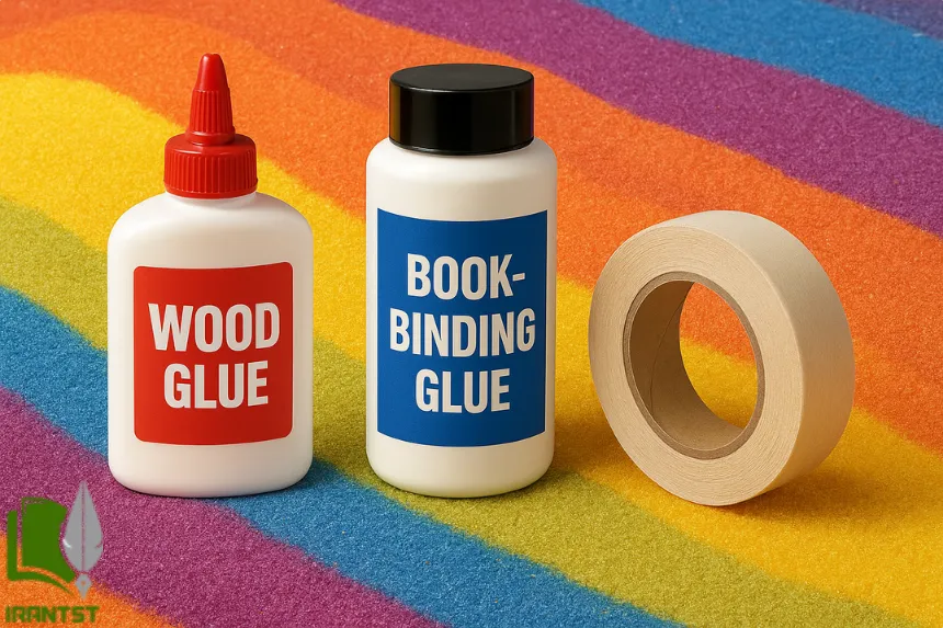 تفاوت چسب چوب با چسب صحافی