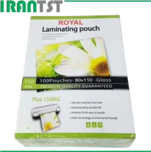 طلق لمینت رویال سایز 11*8 150 میکرون