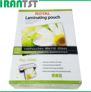 طلق لمینت رویال سایز 11*8 150 میکرون