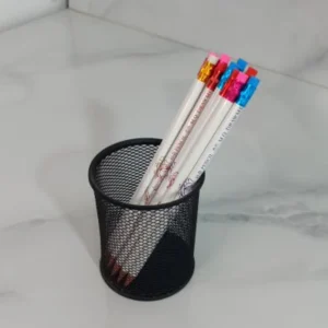 مداد پاک‌ کن‌ دار ام کیو مشکی MQ بسته 12 عددی