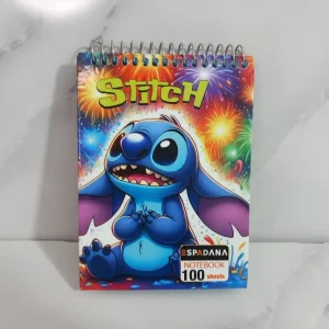 دفتر یادداشت سیمی اسپادانا طرح STITCH