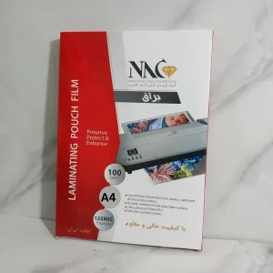 طلق لمینت NAC سایز A4 ضخامت 125 میکرون