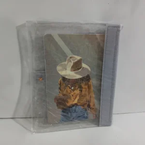 دفتر کلاسوری شفاف سویل طرح Cowboy