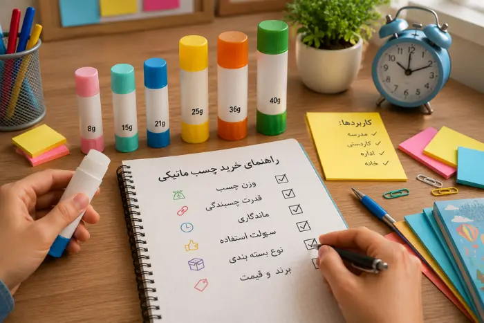 خرید و قیمت چسب ماتیکی